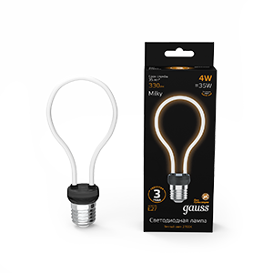 Лампа Filament Artline А72 4W 330lm 2700К Е27 milky LED 1/10/100 1004802104