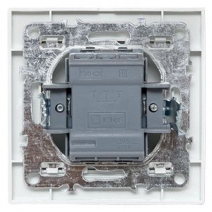 Выключатель 1-кл. СП Минск 10А IP20 бел. Basic ERV10-021-10