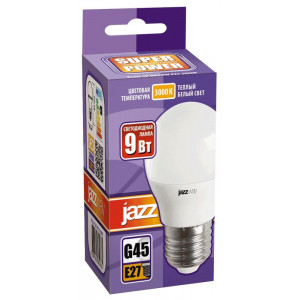 Лампа светодиодная PLED-SP 9Вт G45 шар 3000К тепл. бел. E27 820лм 230В 2859631A