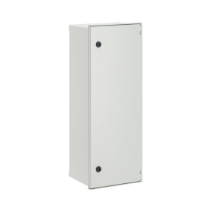 Цельный навесной шкаф из фибергласа без МП со сплошной дверью 800х300х230 (ВхШхГ) мм CN50839
