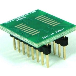 PA0006, Панели и адаптеры SOIC-16 to DIP-16 SMT Adapter