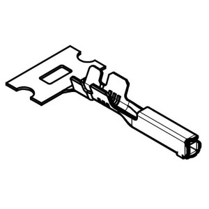 33467-0005 (Loose Piece), Автомобильные разъемы MX64 F TERM 18-20AWG B WIND Loose PC