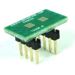 PA0032, Панели и адаптеры TSSOP-8 to DIP-8 SMT Adapter