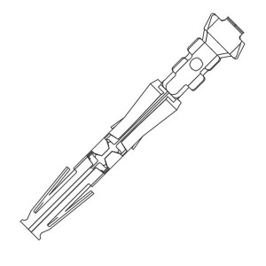 SC20W-3TK6, Стандартные цилиндрические контакты Trim Trio Socket 20-22 AWG Cntc Sz 20