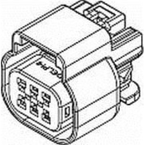 15418497, Автомобильные разъемы CON GT150 6W FEM ASY