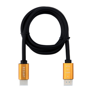 Кабель HDMI - HDMI 2,0, 1м, Gold 17-6102