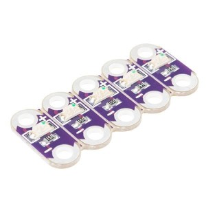 DEV-14012, Принадлежности SparkFun LilyPad LED Blue (5pcs)