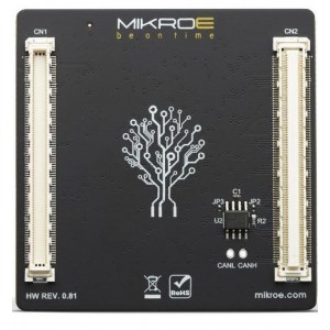 MIKROE-3783, Дочерние и отладочные платы MCU CARD 2 for Tiva TM4C123GH6PZ