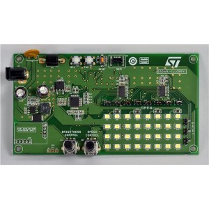 STEVAL-ILL059V1, Средства разработки схем светодиодного освещения  High brightness LED array driver with diagnostics for automotive applications based on the STAP16DPS05 and STM8A