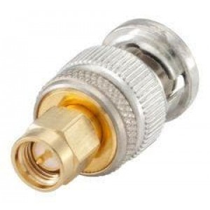 32S151-S00L5, РЧ адаптеры - междусерийные SMA Plug to BNC Plug Straight Adapter