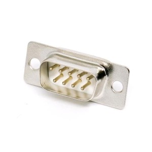 40-9709M, Стандартные соединители D-Sub  9 POS. SOLDER MALE GOLD PLTD. CONTACTS