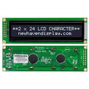 NHD-0224WH-ATDI-JT#, Модули сивольных ЖК-дисплеев и комплектующие FSTN (-) Transm 118.0 x 36.0