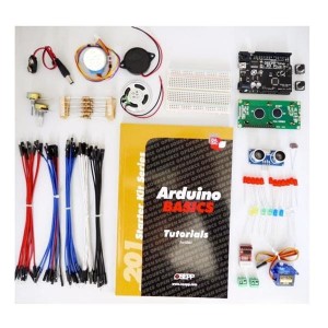 ARD-02, Макетные платы и комплекты - AVR 201 ARDUINO BASICS STARTER KIT W/UNO-03