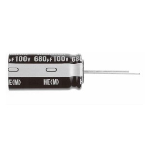 UHE1H122MHD, Оксидно-электролитические алюминиевые конденсаторы - С радиальными выводами 50volts 1200uF 105c 16X31.5mm