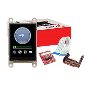 gen4-uLCD-24PT-PI, Модули визуального вывода 2.4" gen4 LCD pack for Raspberry Pi