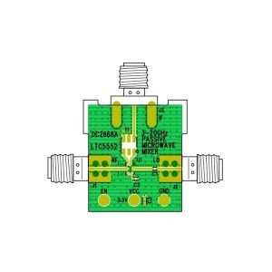 DC2668A, Радиочастотные средства разработки LTC5552 3GHz to 20GHz Passive Bidirectional Mixer with DC to 6GHz IF