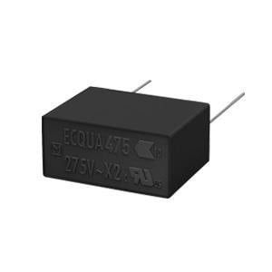 ECQ-UAAF106MA, Защищенные конденсаторы 275VAC 10.0uF 20% LS=37.5mm Cut Lead
