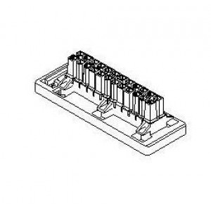 44516-0012, Проводные клеммы и зажимы 24CKT DR RECPT HSG