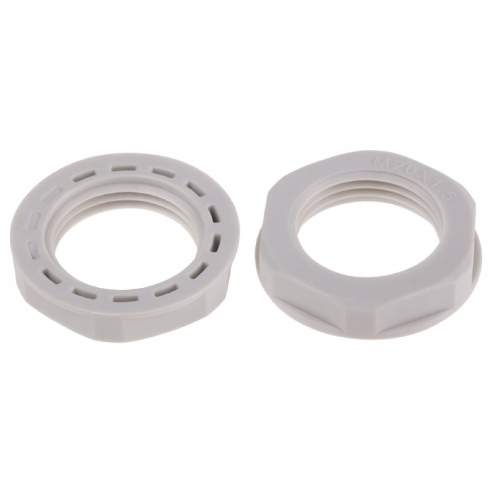 AGL 20 GY4 25 M20 X 1.5 GREY LOCKNUT IP68 RS PRO