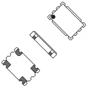 F4105R-250, Стандартные тактовые генераторы 3.3V 25MHz SMD