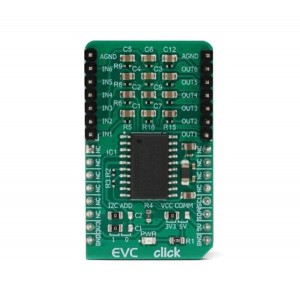 MIKROE-3358, Средства разработки интегральных схем (ИС) аудиоконтроллеров  EVC Click