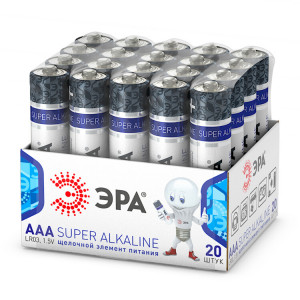 Батарейки LR03-20 bulk SUPER Alkaline (20/480/20160) Б0054622
