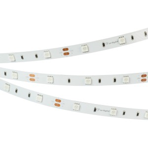 Лента RT 2-5000 12V Yellow (5060, 150 LED, LUX) (Arlight, 7.2 Вт/м, IP20)