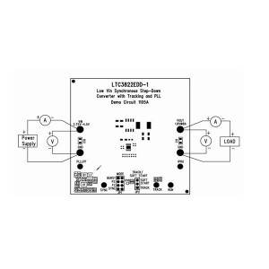 DC1105A, Средства разработки интегральных схем (ИС) управления питанием LTC3822EDD-1 Demo Board