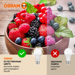 Лампа светодиодная LED Value LVCLA125 15SW/830 15Вт грушевидная матовая E27 230В 10х1 RU OSRAM 4058075579095