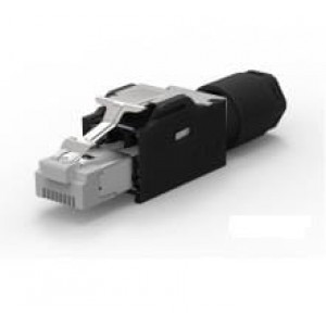 2120892-1, Модульные соединители / соединители Ethernet RJ45 CONNECTOR CAT6A IP20 PLUG, 1PC