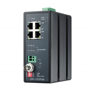 EKI-1751PI-R-AE, Ethernet Modules Industrial VDSL2 Ethernet Extender, PoE, Remote