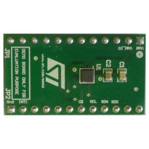 STEVAL-MKI142V1, Инструменты разработки многофункционального датчика LPS25H adapter board for standard DIL24 socket