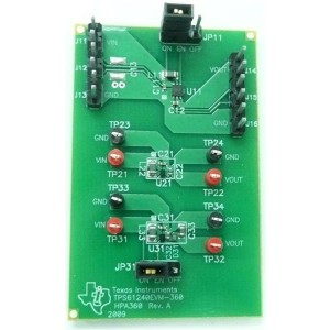 TPS61240EVM-360, Средства разработки интегральных схем (ИС) управления питанием TPS61240EVM-360 Eval Mod