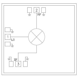 HMC1081-SX, РЧ-микшер mix, Double-Balanced