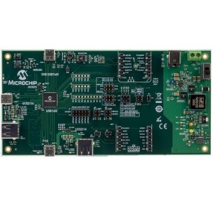 EVB-USB7002, Средства разработки интерфейсов Evaluation Board for USB 3.1 Gen1 USB Type-C Hub - USB7002