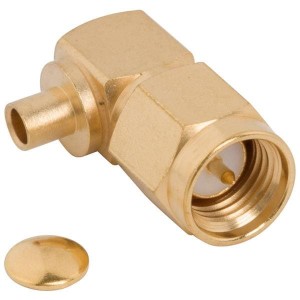 901-9221-2A, РЧ соединители / Коаксиальные соединители RIGHT ANGLE PLUG .085 .087 SEMI RIGID