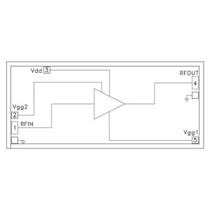 HMC463-SX, РЧ-усилитель I.C., 2-20GHz LNA Die