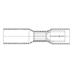 B-106-8502, Клеммы H/S-SILO 16-14 RED .200