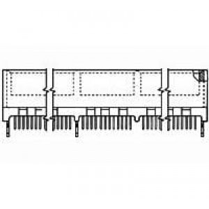 5145169-8, Разъемы PCI Express/PCI CONNECTOR ASSEMBLY DUAL POSITIONS .050