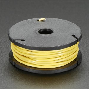 289, Принадлежности Adafruit  Hook-up Wire Spool Yellow 25ft