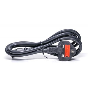 1702031801, Кабели питания переменного тока Power cable 3-pin 183 cm, UK type