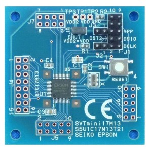 S5U1C17M13T2100, Эмуляторы / Симуляторы Evaluation Board for S1C17M12/13