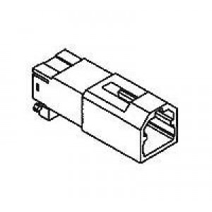 174057-4, Автомобильные разъемы 040 MLC CAP HSG 2P GREEN