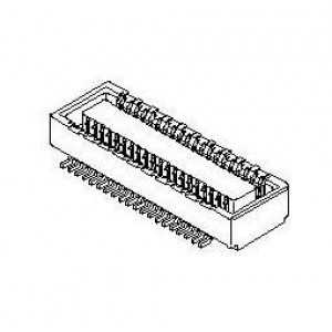 54102-0204, Межплатные и промежуточные соединители 0.5mm BTB SMT REC 20P 2.5MM HEIGHT