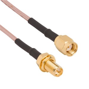 095-902-535-006, Соединения РЧ-кабелей RF Cable Assembly RP Inch Length 50 Ohms