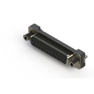 628-025-220-017, Стандартные соединители D-Sub  25P RCPT VRT PLASTIC