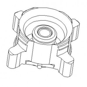 R223424000, РЧ соединители / Коаксиальные соединители MMBX(F) PCB SMT