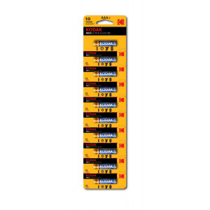 Батарейка MAX LR03-10BL [K3A-10 ] (100/1000/20000) СТРОГО КРАТНО 10 шт Б0005125