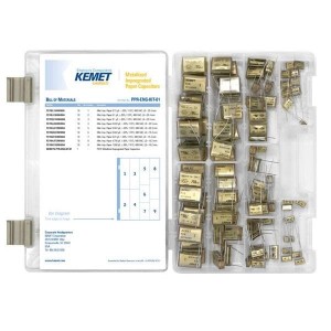 PPR ENG KIT 01, Комплекты конденсаторов 10 pcs 9 values Class X1 Paper Kit