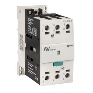 Контактор КМЭ 60А 400В АС AVERES ctr-s-60-00-400-av